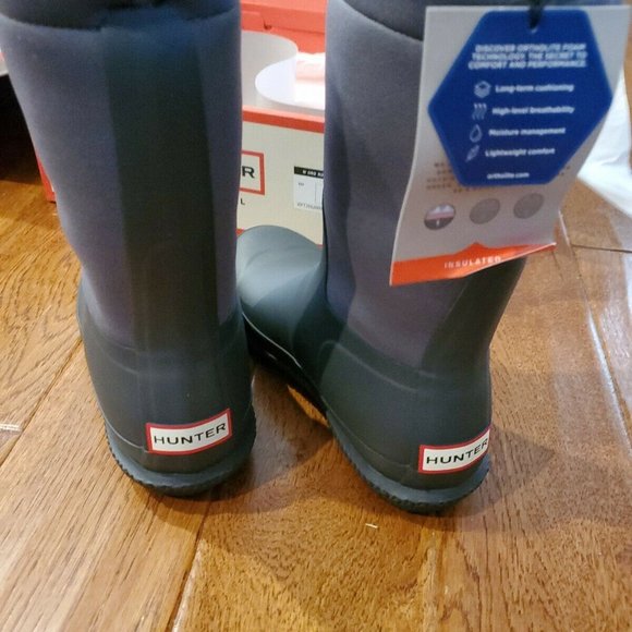 NEW Women's Hunter Sherpa Lined Original Roll Top Boot Waterproof Insulated - Picture 3 of 5